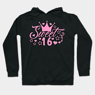 Sweet 16 - Baby Pink Hoodie